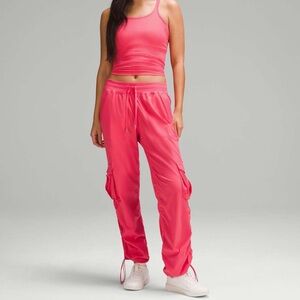 Lululemon Dance Studio Relaxed Fit Mid-Rise Cargo Pants-Size Small-Glaze Pink